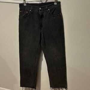 Women’s Levi’s Black Denim